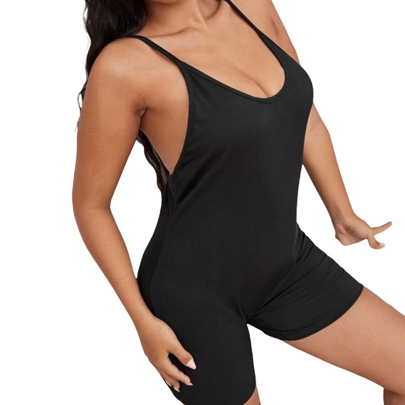 PLUS CRISSCROSS SLEEP ROMPER